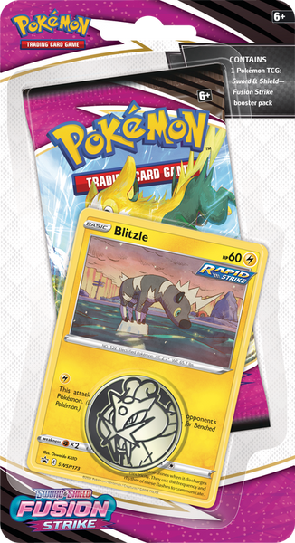 Pokemon SWSH8 Fusion Strike Checklane Blister (Min Purchase 16)