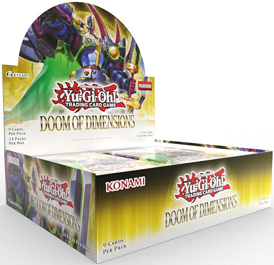YGO Doom of Dimensions Booster Box