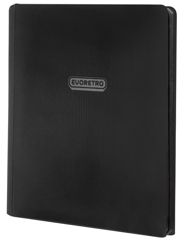 EVORETRO Regular Card Binder 9 pocket with Elastic - Black Prince Distribution EVORETRO Regular Card Binder 9 pocket with Elastic - Black Prince Distribution