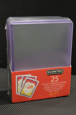 EVORETRO 3x4 Toploader, 25 pack