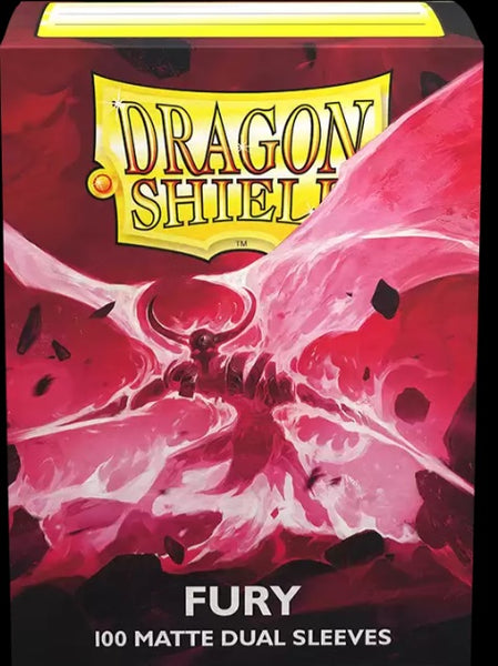 Dragon Shield Sleeves Dual Matte (100ct): Fury ($8.70 MOQ 10 units)