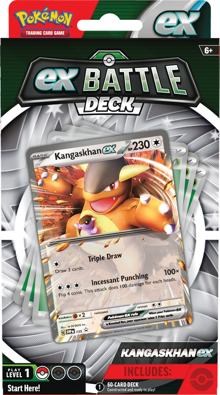 Pokemon Kangaskhan EX/Greninja EX Battle Deck (6ct Display)
