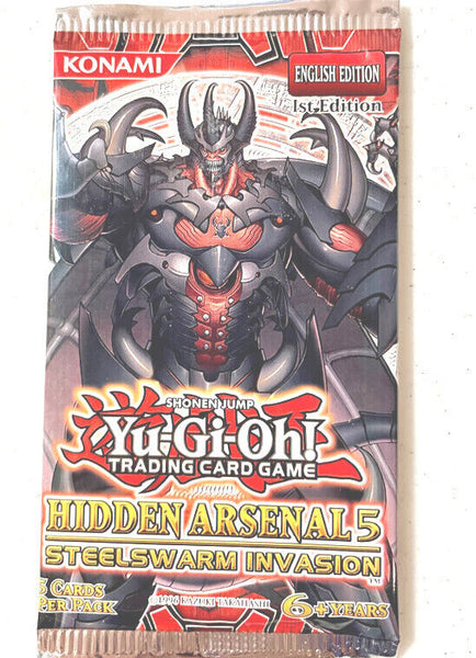 YGO Hidden Arsenal #5 1st Edition Blister Pack