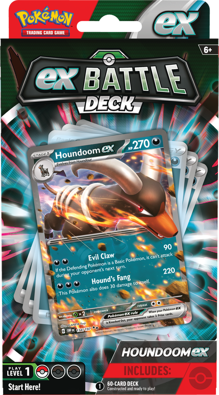 Pokemon Melmetal/Houndoom ex Battle Deck Display