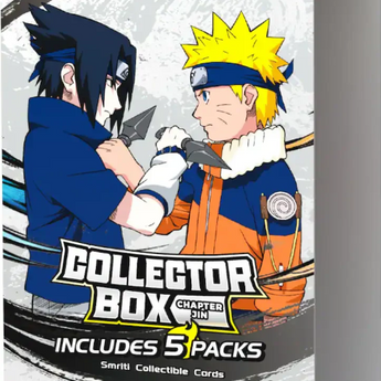 Naruto SMRITI Collectible Cards, Jin Series 3 Collector Box (FIVE JIN SR3 PACKS!)