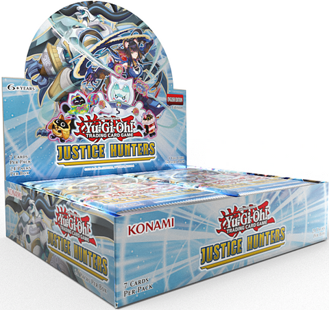 YGO Justice Hunters Booster Box (Pre-Order , MADE IN BELGIUM) SOLD OUT***