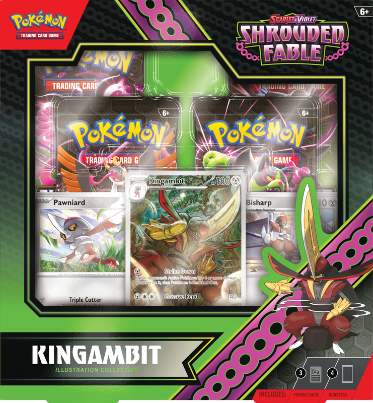 Pokemon SV6.5 Shrouded Fable Kingambit Illustration Collection Box