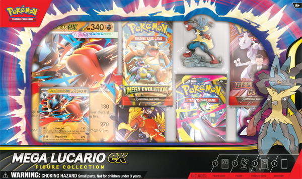 Pokemon Mega Lucario ex Figure Collection (Allocated)