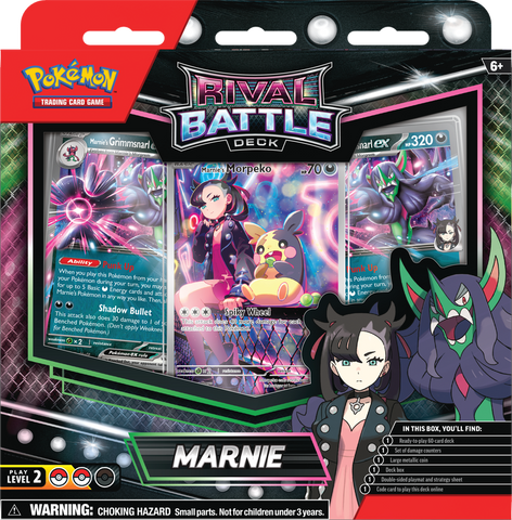 Pokemon Rival Battle Deck - Marnie/Steven (PRE-ALLOCATED)