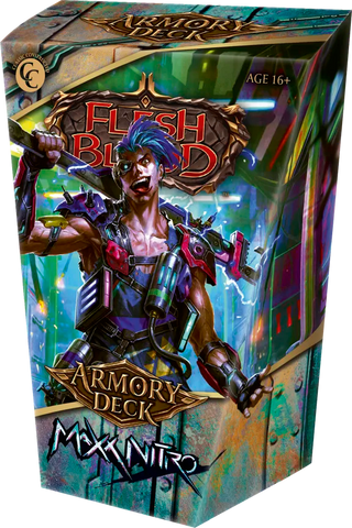 Flesh and Blood Armory Deck: Maxx Nitro (PRE-ALLOCATED)