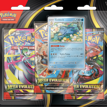 Pokemon ME01 Mega Evolutions 3-Pack Blister (Allocated)