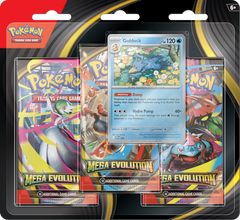 Pokemon ME01 Mega Evolutions 3-Pack Blister