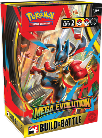 Pokemon ME01 Mega Evolutions Build & Battle Display (Allocated)