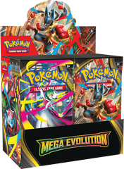 Pokemon ME01 Mega Evolutions Booster Box (Enhanced w/ Topper)