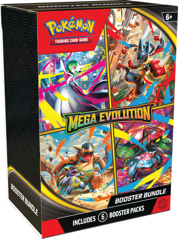 Pokemon ME01 Mega Evolutions Booster Bundle (Allocated)