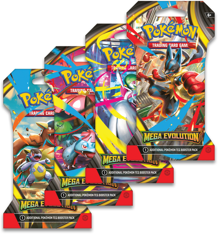 Pokemon ME01 Mega Evolutions Sleeved Blister (Allocated)