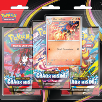 Pokemon ME04 Chaos Rising 3-Pack Blister (Allocated)