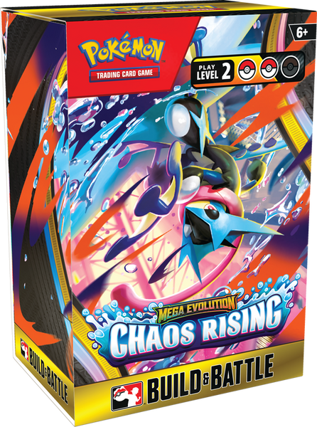 Pokemon ME04 Chaos Rising Build & Battle Display (Allocated to Qualifying PLAY Stores Only)