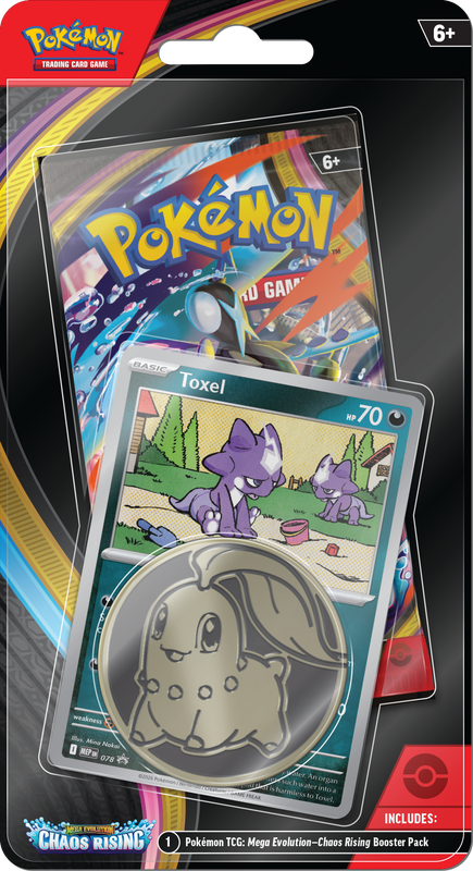 Pokemon ME04 Chaos Rising Checklane Blister (Allocated)