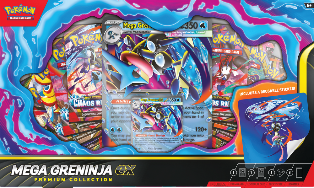 Pokemon Mega Greninja ex Premium Collection (ALLOCATED)
