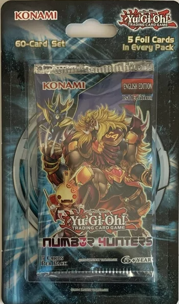 YGO Number Hunters 1st Edition Blister Pack