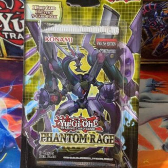 YGO Phantom Rage 1st Edition Blister Pack