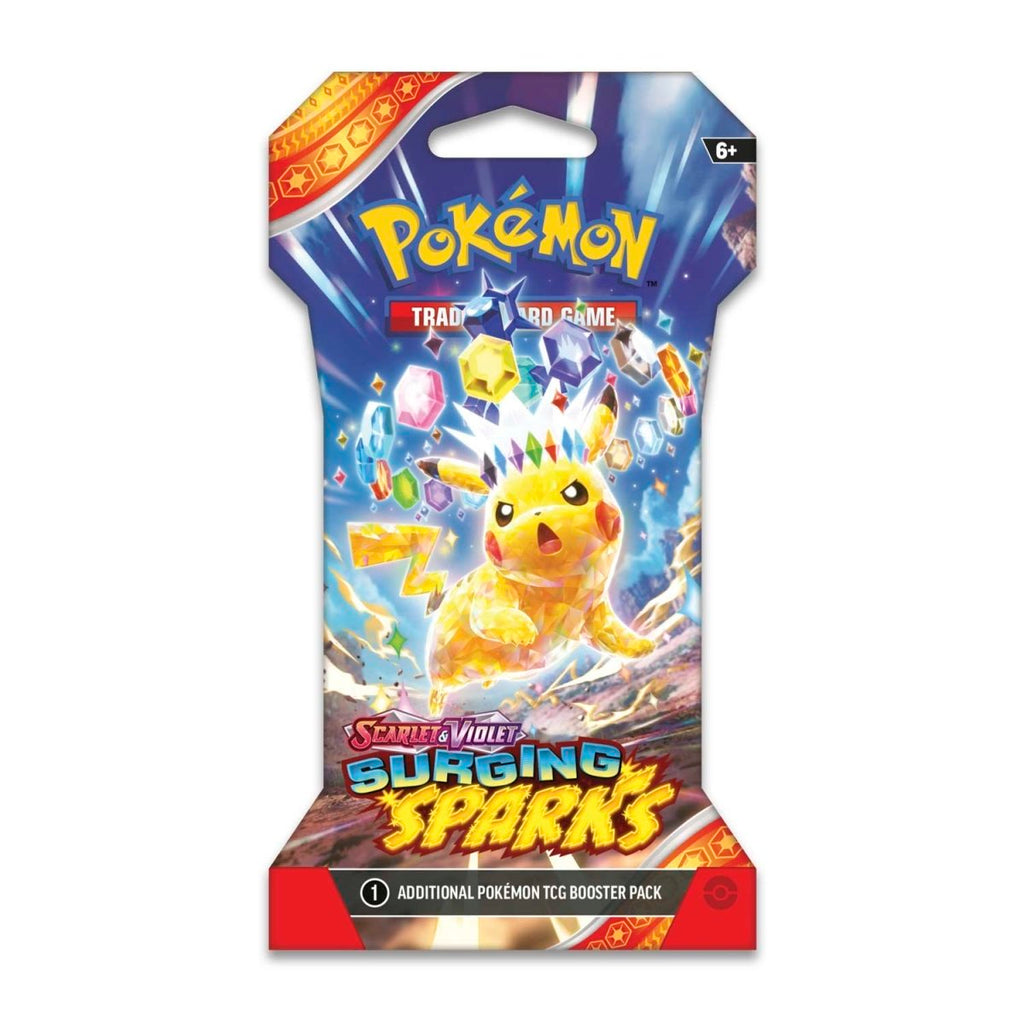 pokemon sv8 surging sparks booster box Pokemon SV8 Surging Sparks Sleeved Blister – Prince Distribution
