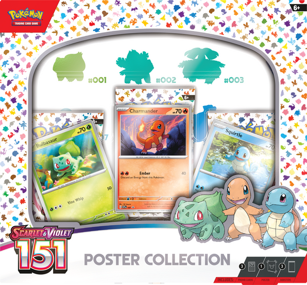 Pokemon SV3.5 151 Poster Collection (ALLOCATED)