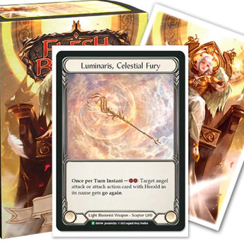 Flesh and Blood Sleeves (100ct): Matte Art - Prism Advent of Thrones ($7.00/each MOQ: 10)