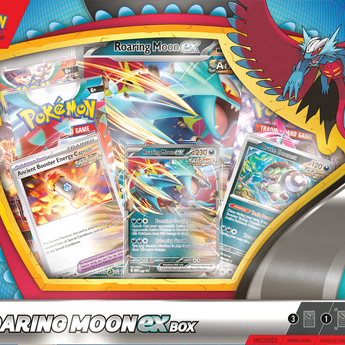 Pokemon Roaring Moon/Iron Valiant EX Box (multiple of 2)