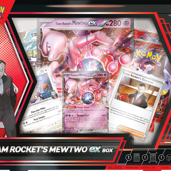 Pokemon Team Rocket's Mewtwo ex Box (PRE-ORDER, ALLOCATED)