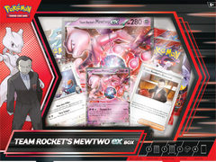 Pokemon Team Rocket's Mewtwo ex Box