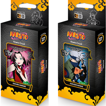 Naruto Mythos TCG: Set 1 Konoha Shido, 2nd Edition Teamset 8ct Display (PRE-ORDER, SUBJECT TO ALLOCATION) (Copy) (Copy)