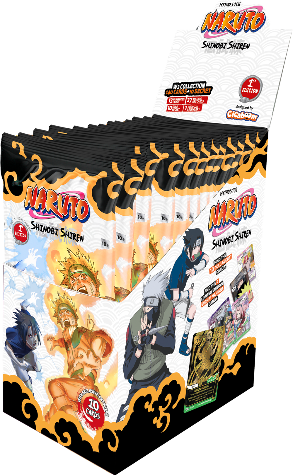 Naruto Mythos TCG: Set 2 Shinobi Shiren, 1st Edition Booster Box (PRE-ORDER, SUBJECT TO ALLOCATION) (Copy)