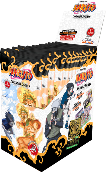 Naruto Mythos TCG: Set 2 Shinobi Shiren, 1st Edition Booster Box (PRE-ORDER, SUBJECT TO ALLOCATION) (Copy)