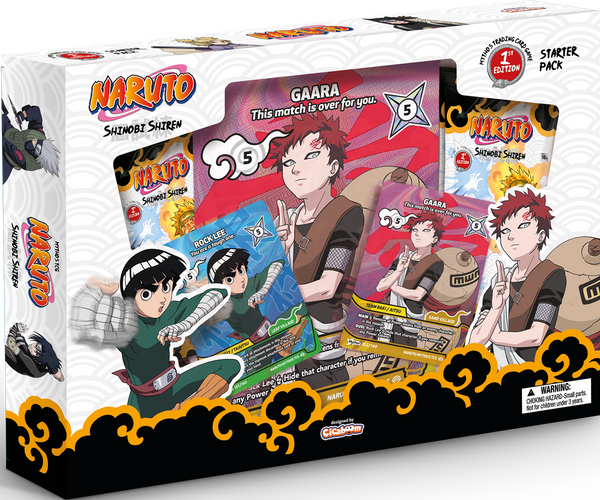 Naruto Mythos TCG: Set 2 Shinobi Shiren, 1st Edition Gaara vs Rock Lee Starter Pack (PRE-ORDER, SUBJECT TO ALLOCATION)
