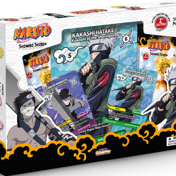 Naruto Mythos TCG: Set 2 Shinobi Shiren, 1st Edition Kakashi vs Zabuza Starter Pack (PRE-ORDER, SUBJECT TO ALLOCATION)