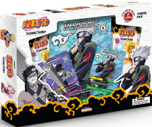 Naruto Mythos TCG: Set 2 Shinobi Shiren, 1st Edition Kakashi vs Zabuza Starter Pack (PRE-ORDER, SUBJECT TO ALLOCATION)