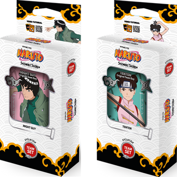 Naruto Mythos TCG: Set 2 Shinobi Shiren, 1st Edition Teamset 8ct Display (PRE-ORDER, SUBJECT TO ALLOCATION)