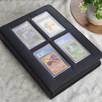 EVORETRO Graded Card Slab Binder (Holds 36 Slabs)