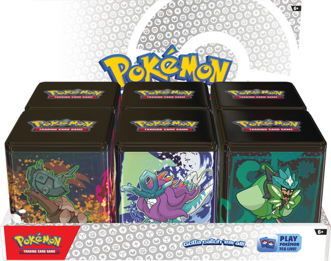 Pokemon 2025 Q1 Stacking Tins Unit