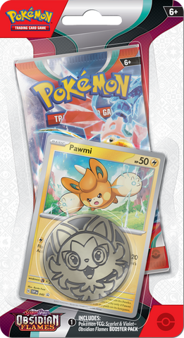 Pokemon SV3 Obsidian Flames Checklane Blister