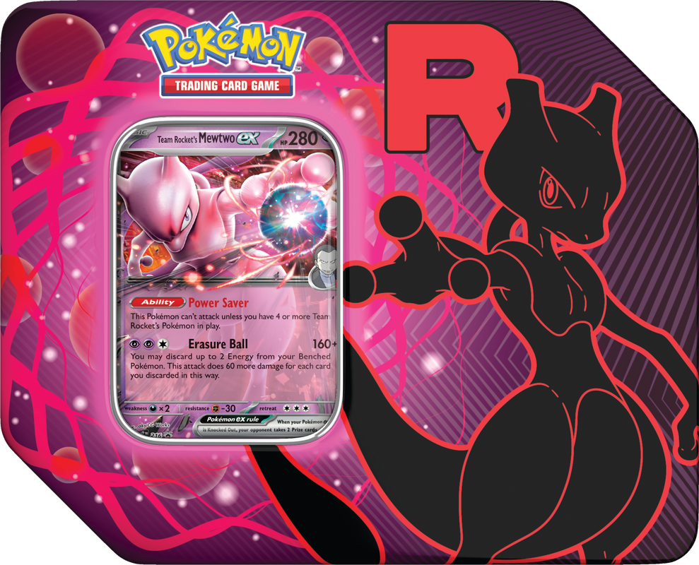 Pokemon Team Rocket Tins