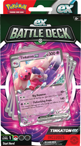 Pokemon Chien-Pao/Tinkaton EX Battle Deck (6ct Display)