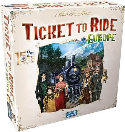 Ticket to Ride European Edition Board Game