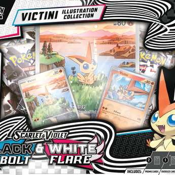 Pokemon SV10.5 Unova Victini Illustration Collection Box (Allocated)