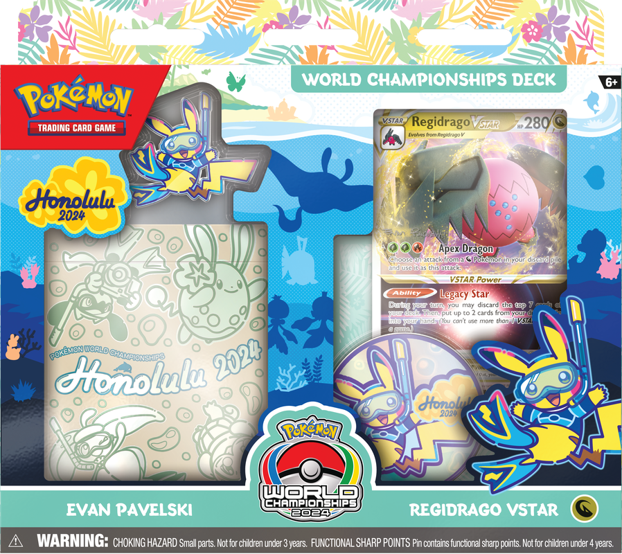 Pokemon 2024 TCG World Championships Deck Display
