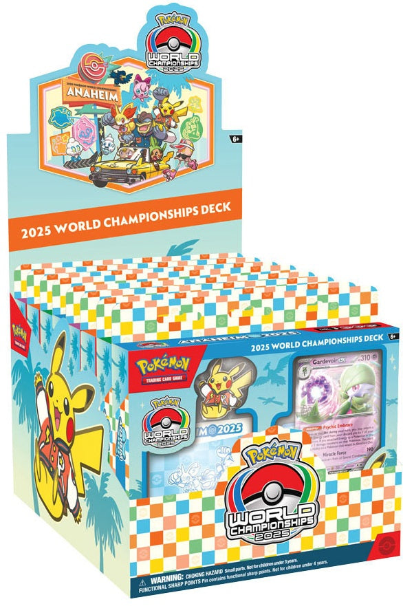 Pokemon 2025 TCG World Championships Deck Display (ALLOCATED)