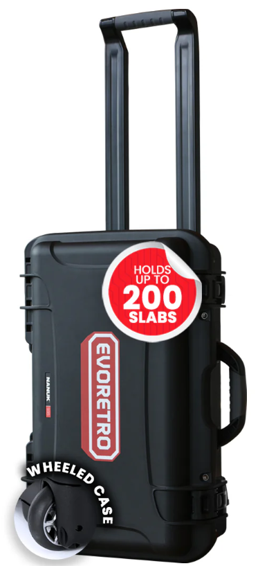 EVORETRO Wheeled Waterproof Card Case
