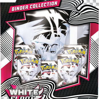 Pokemon SV10.5 White Flare Binder Collection (Must be purchase even qtys with Black Binder)